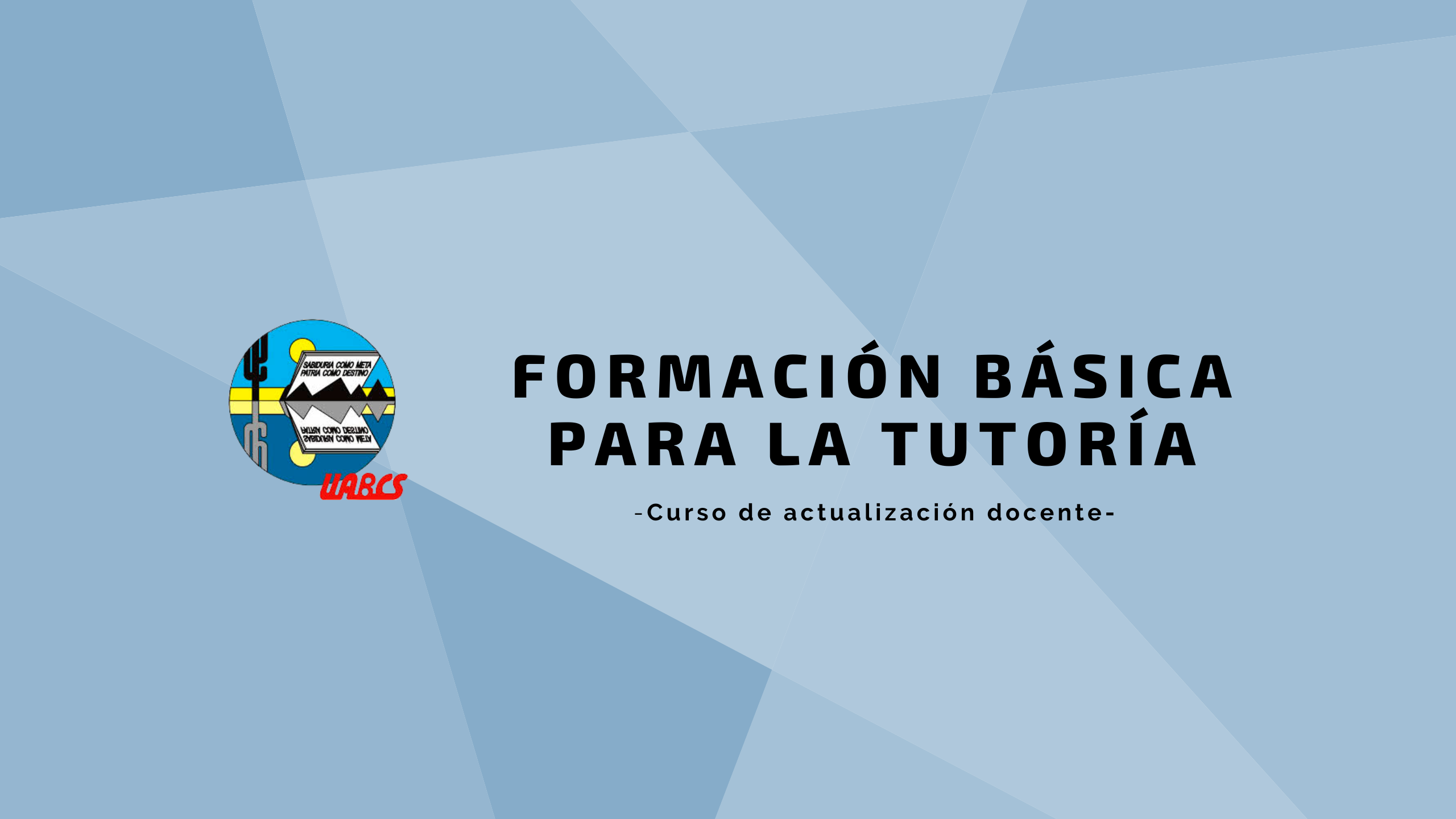 Course Image Formación básica para la tutoría